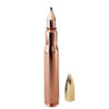 Rose Gold Finish 50 Caliber Bullet Ink Pen - Image 2
